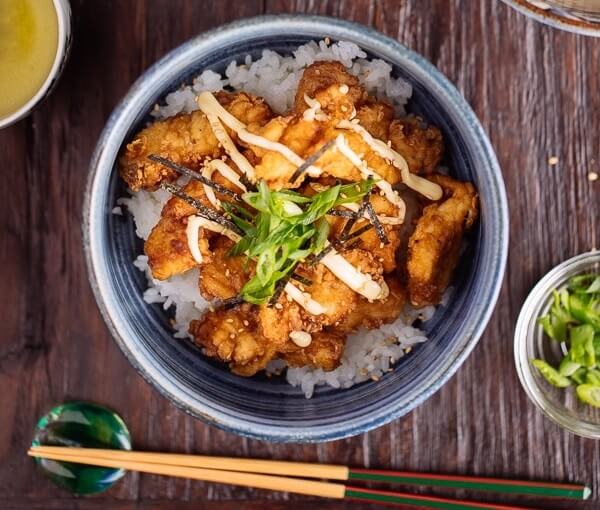 Chinese-style-Chicken-Karaage-Donburi-II