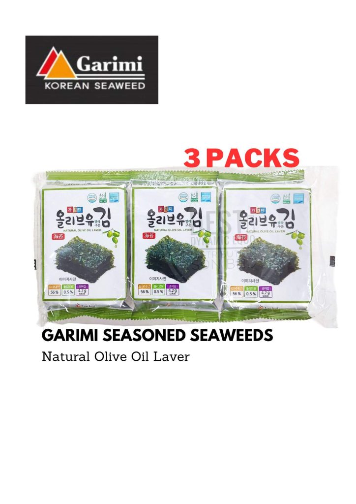 Garimi Seaweed Snack 3pkt