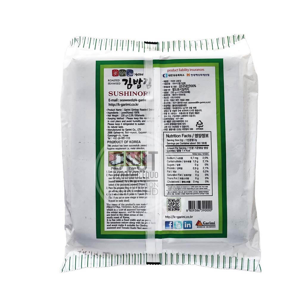 Garimi Sushi Nori 100's 01