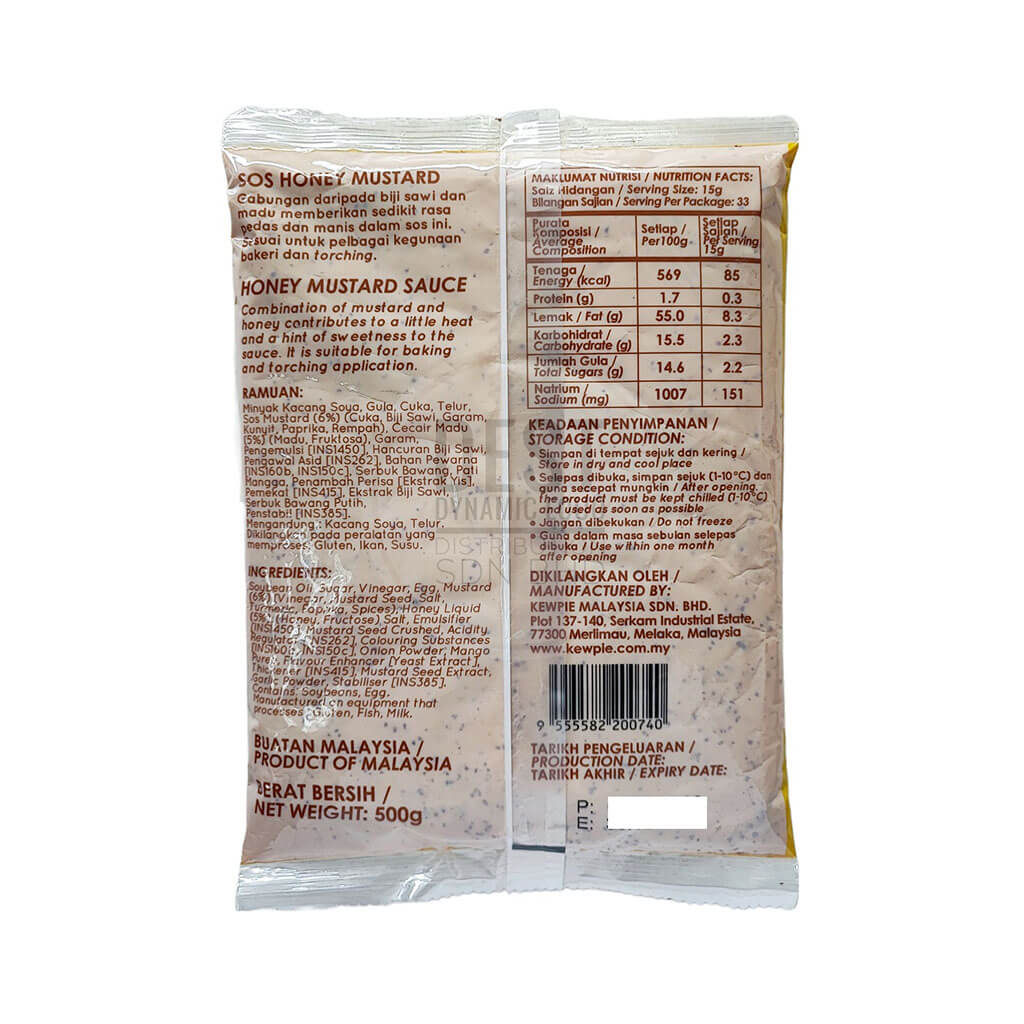 Kewpie Honey Mustard New 01