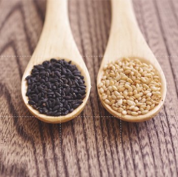 Sesame white & black