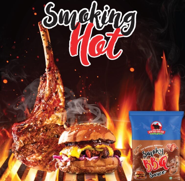 Swiss Bear Smoky BBQ Sauce Smoking
