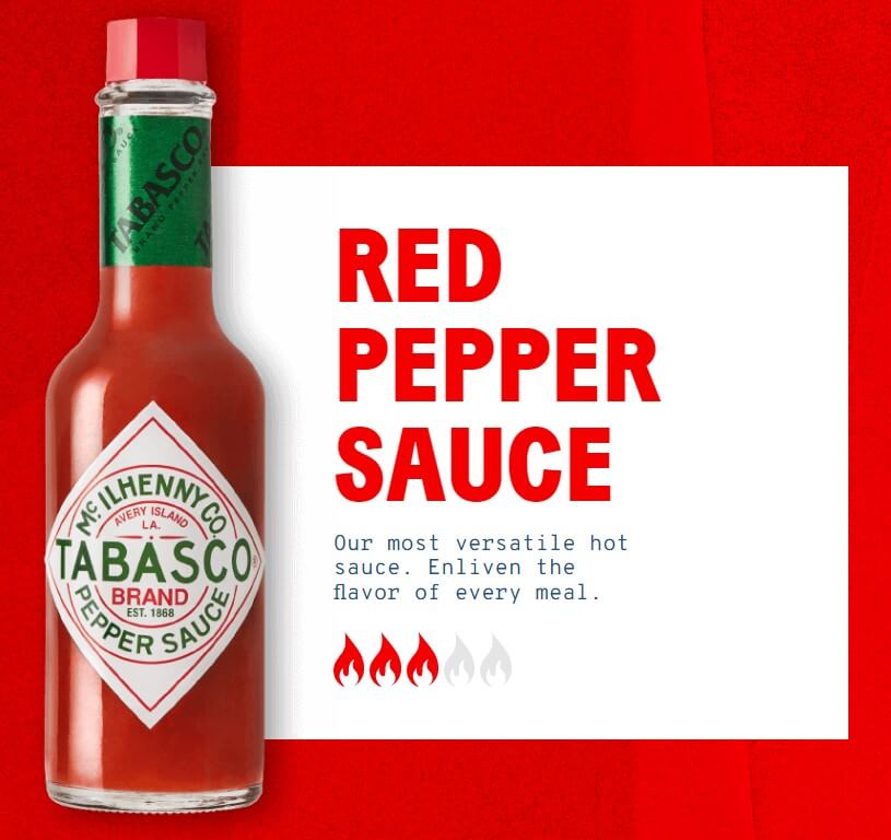Tabasco Sauce 60ml 02