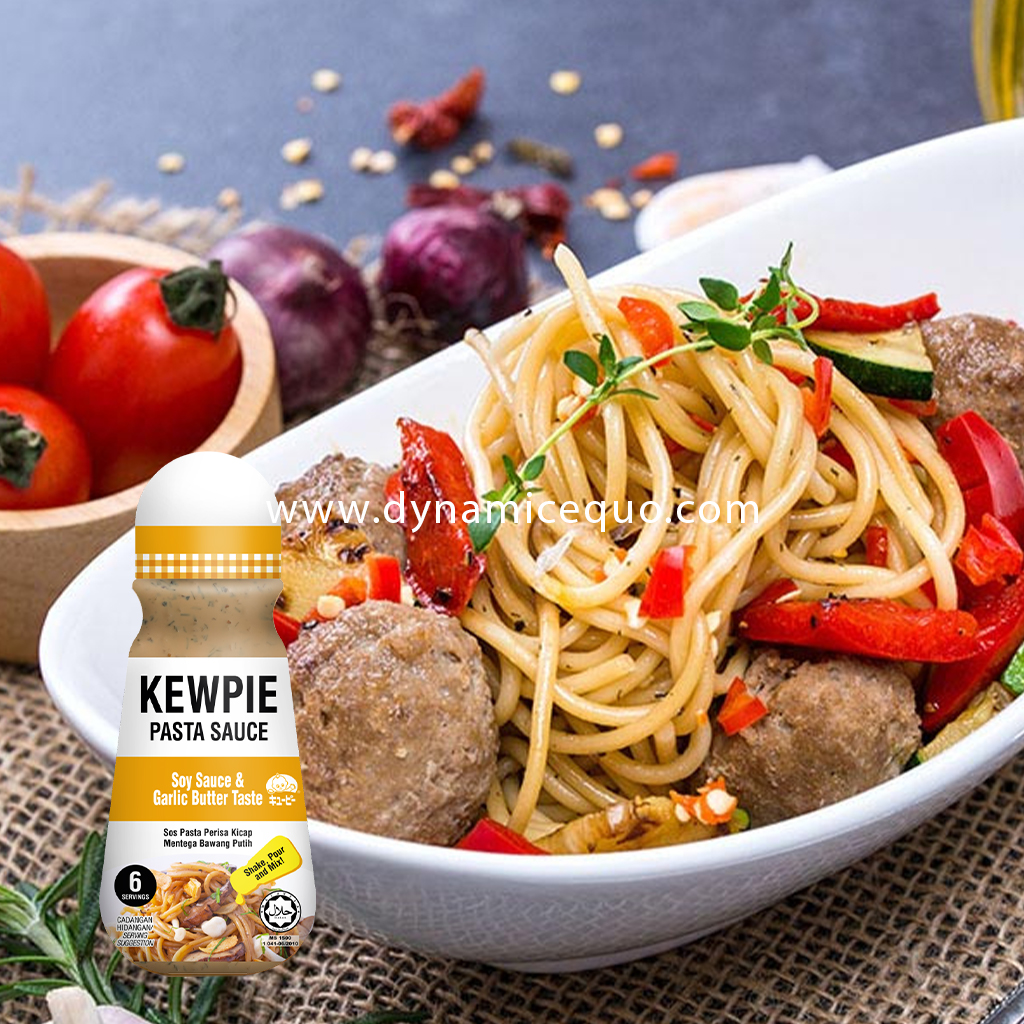 Kewpie Pasta Sauce Soy Sauce & Garlic