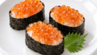 Delicate ikura gunkan sushi trio-1