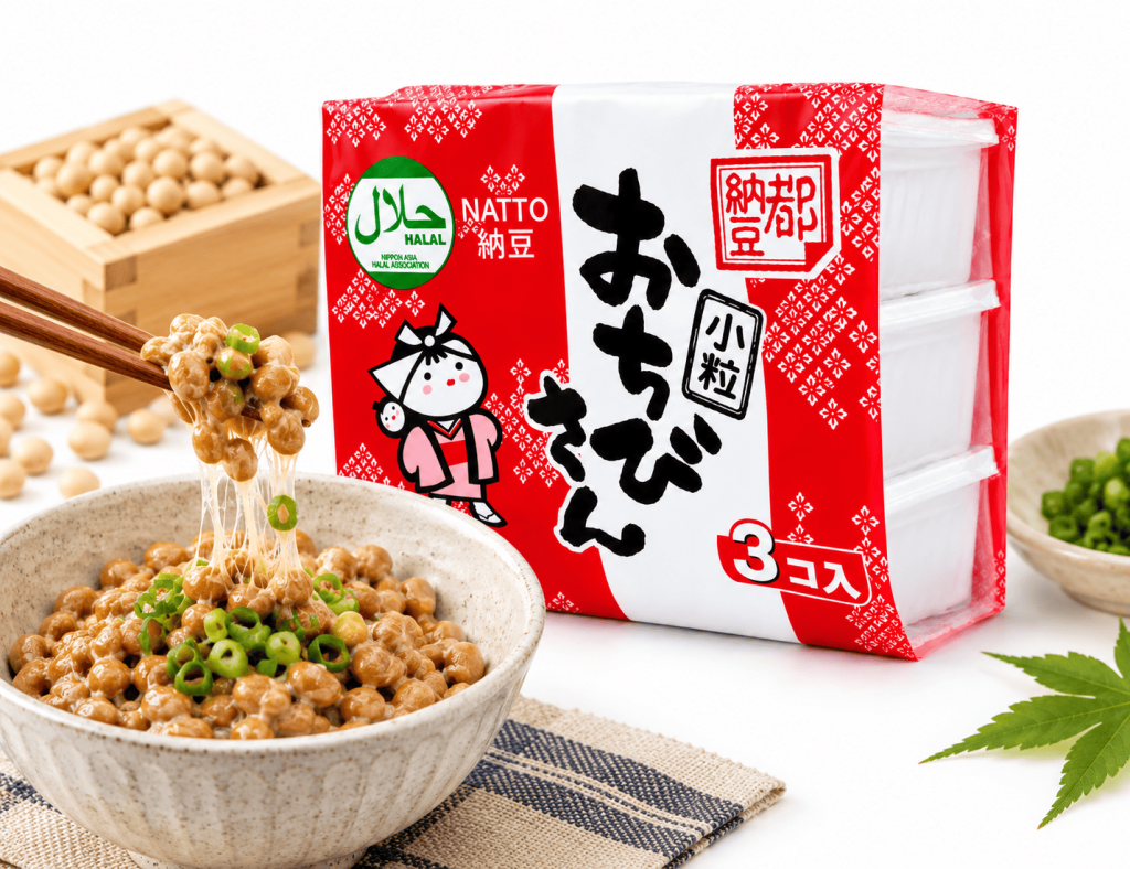 Halal Ochibisan Natto with Sticky Beans (1)