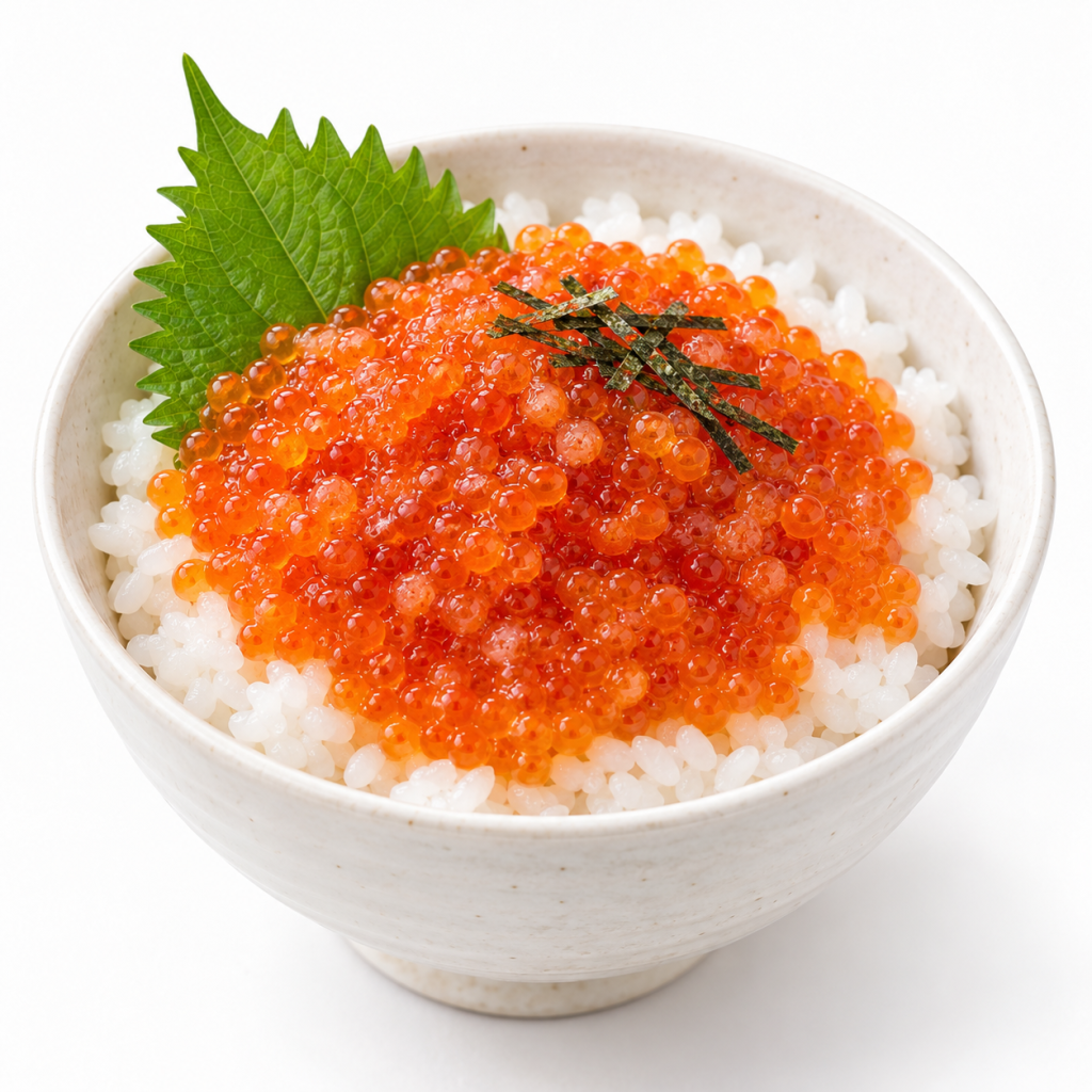 Ikura Salmon Roe Rice Bowl-1