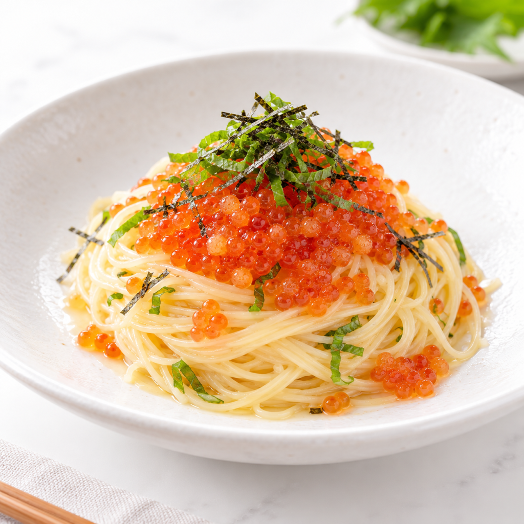 Shoyuzuke Ikura Capellini Nest-2